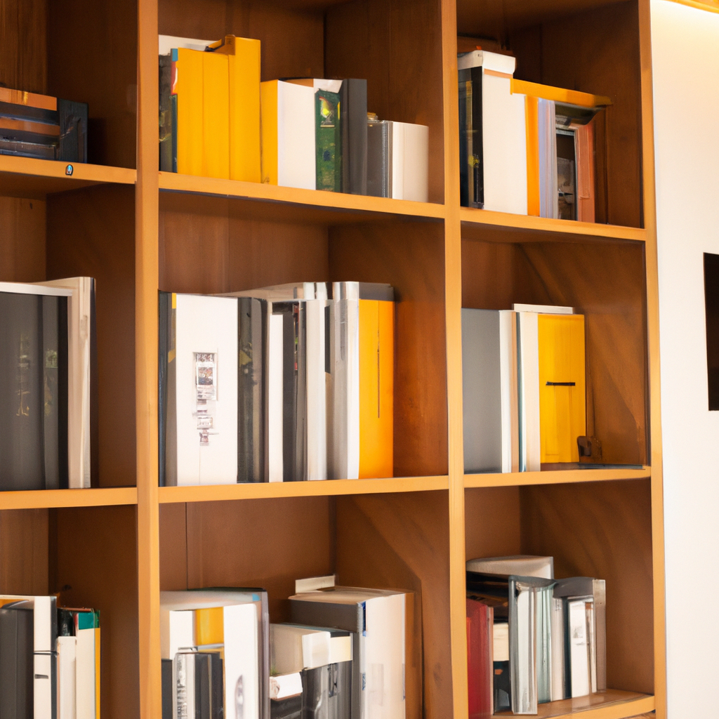 Estudio de voz amplio con luz natural y estanterías, ambiente editorial en Valencia